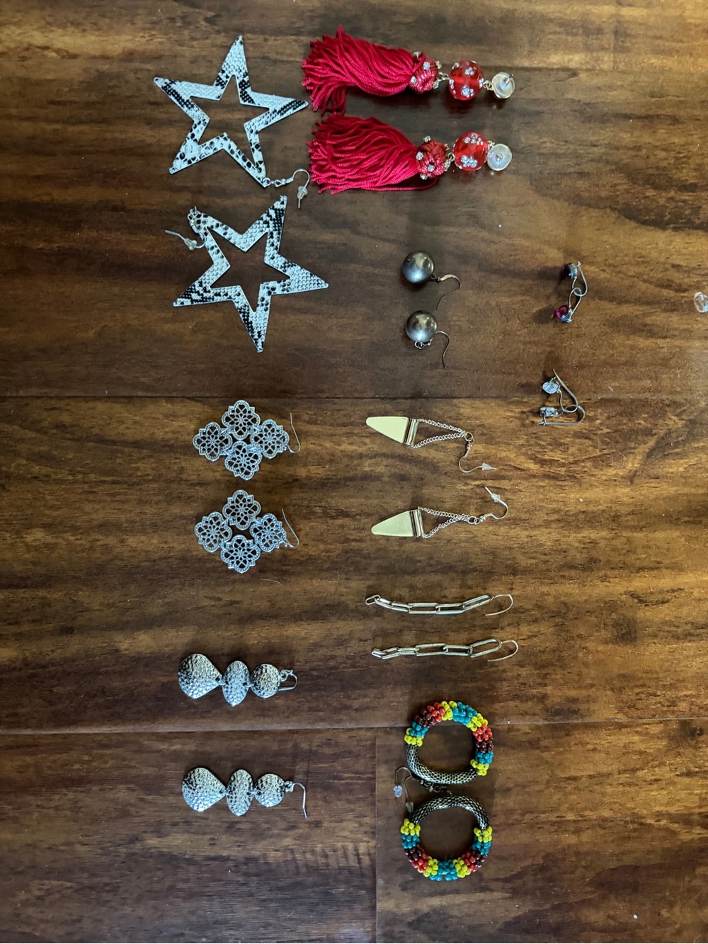 Mixed Lot  of Statement Earrings